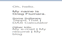Tablet Screenshot of gregfiumara.com